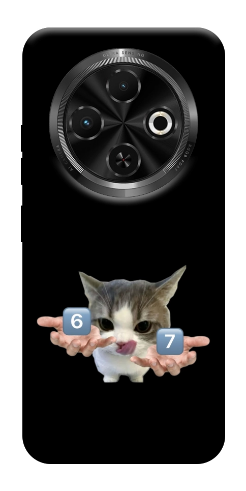 Чохол Six Seven cat для TECNO Spark 30C (KL5n)