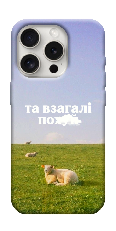 Чехол Та взагалі.... для iPhone 16 Pro