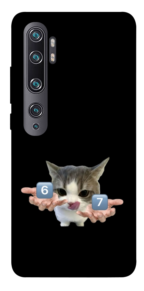 Чехол Six Seven cat для Xiaomi Mi Note 10