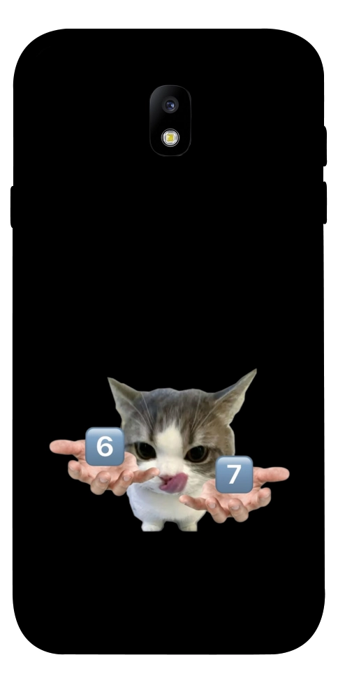 Чохол Six Seven cat для Galaxy J7 (2017)