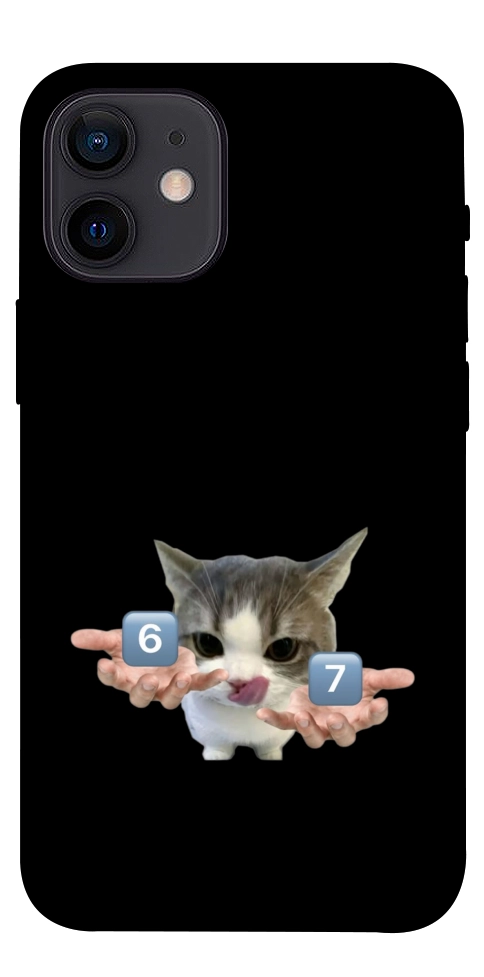 Чохол Six Seven cat для iPhone 12 mini