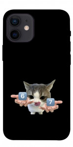 Чехол Six Seven cat для iPhone 12 mini