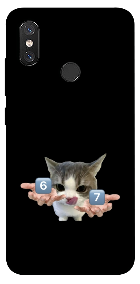 Чехол Six Seven cat для Xiaomi Mi 8