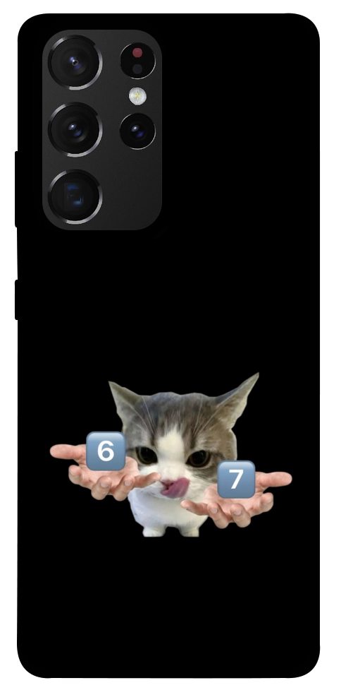 Чохол Six Seven cat для Galaxy S21 Ultra