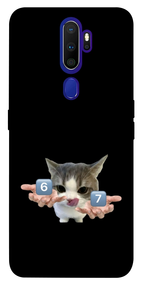 Чехол Six Seven cat для Oppo A9 (2020)