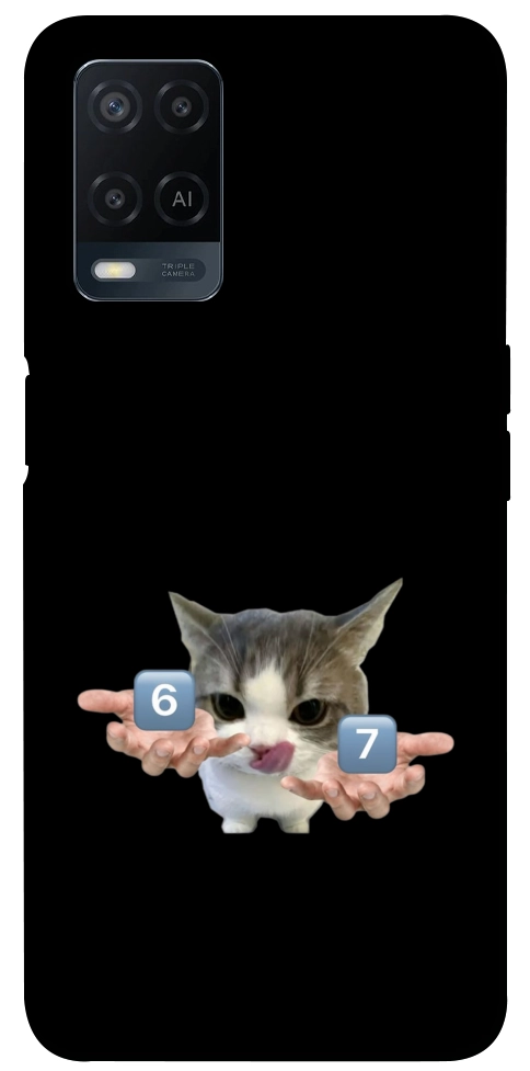 Чехол Six Seven cat для Oppo A54 4G