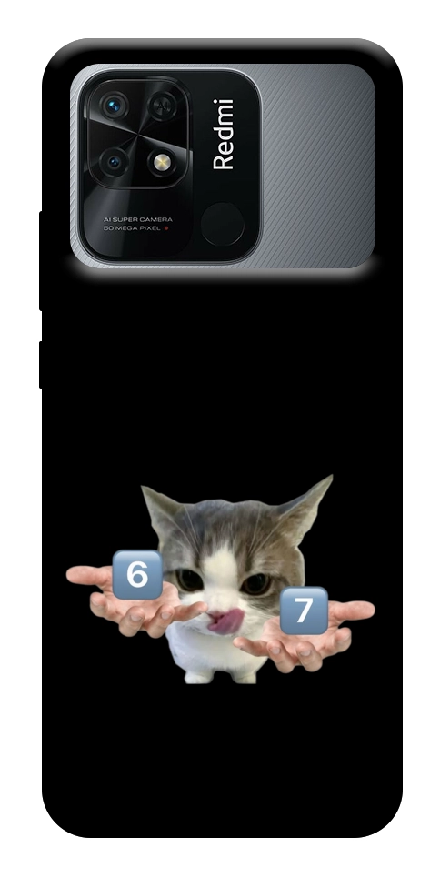 Чехол Six Seven cat для Xiaomi Redmi 10C