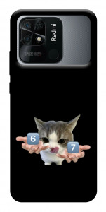 Чехол Six Seven cat для Xiaomi Redmi 10C