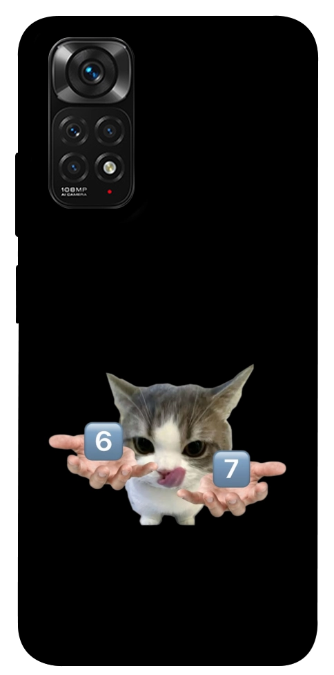 Чохол Six Seven cat для Xiaomi Redmi Note 11 (Global)