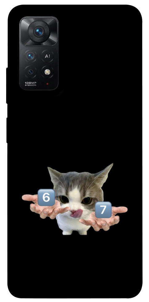 Чехол Six Seven cat для Xiaomi Redmi Note 11 Pro 5G