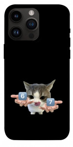 Чехол Six Seven cat для iPhone 14 Pro Max
