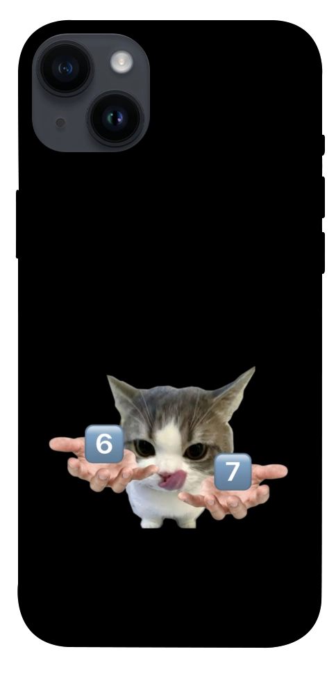 Чехол Six Seven cat для iPhone 14 Plus
