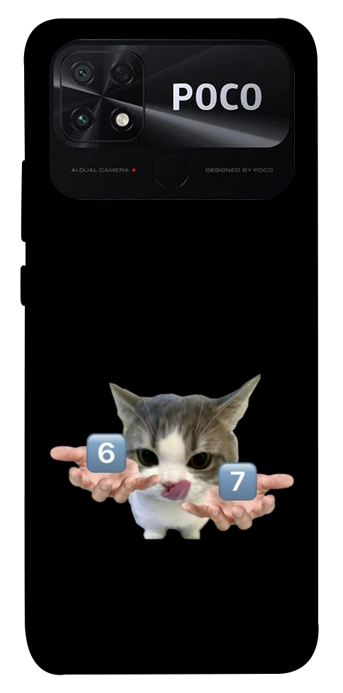 Чохол Six Seven cat для Xiaomi Poco C40