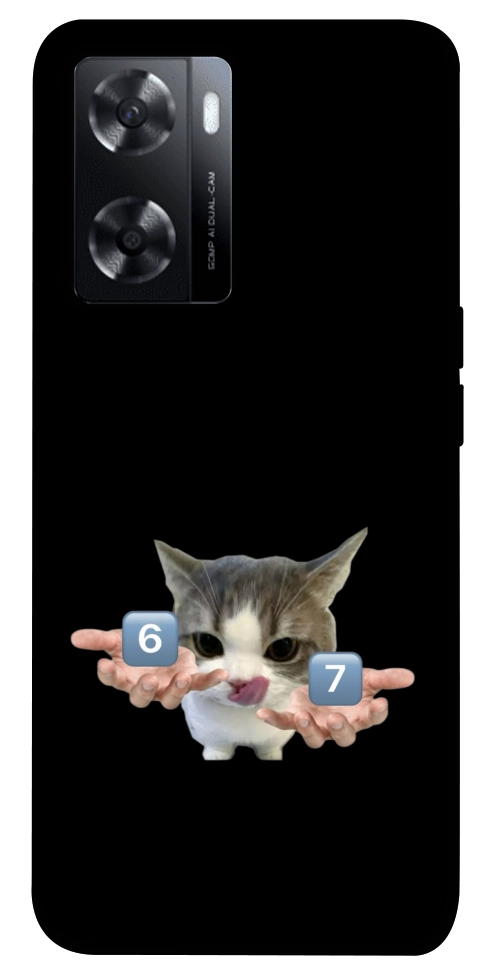 Чехол Six Seven cat для Oppo A57s