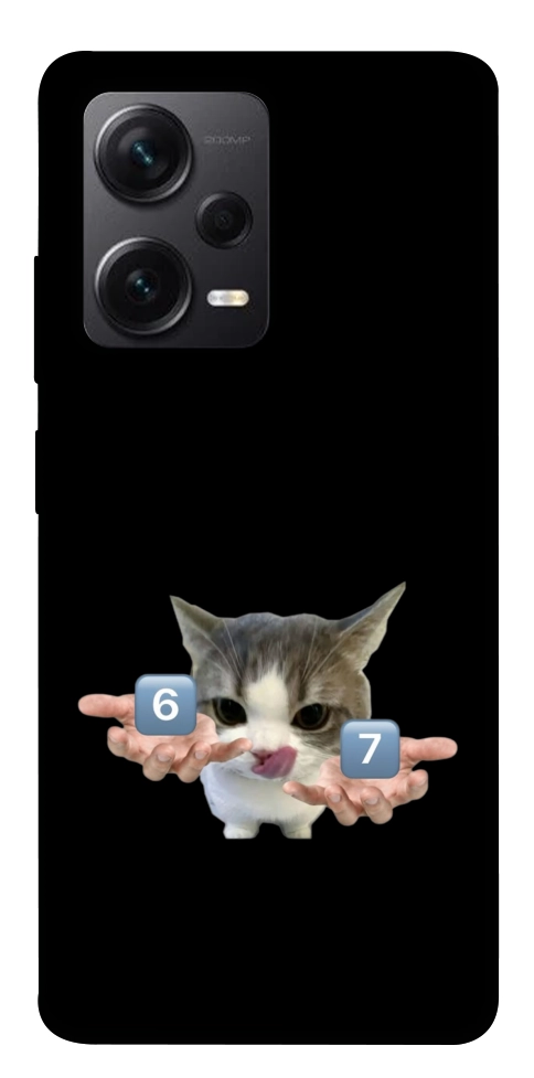Чехол Six Seven cat для Xiaomi Redmi Note 12 Pro+