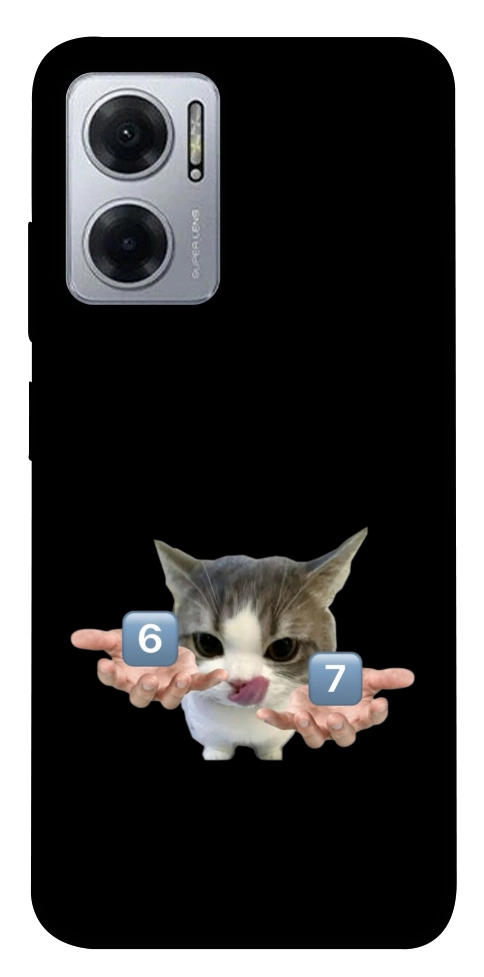 Чохол Six Seven cat для Xiaomi Redmi Note 11E