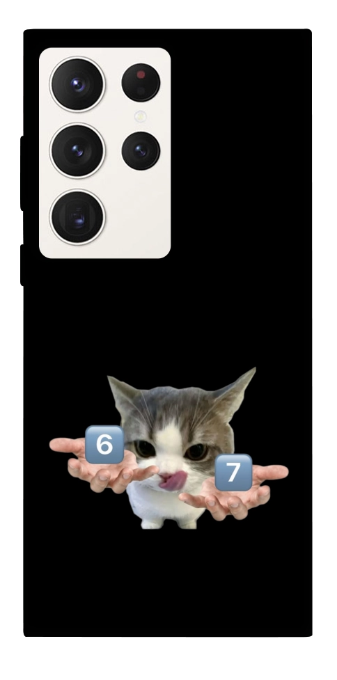 Чехол Six Seven cat для Galaxy S23 Ultra