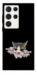 Чехол Six Seven cat для Galaxy S23 Ultra