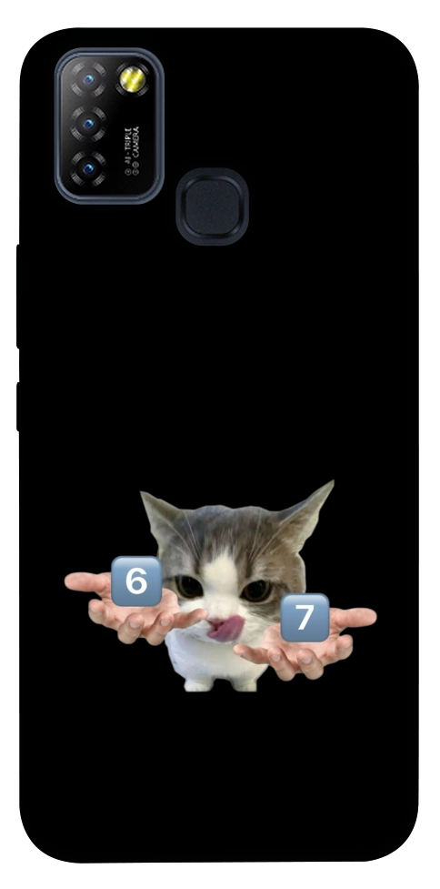 Чохол Six Seven cat для Infinix Hot 10 Lite