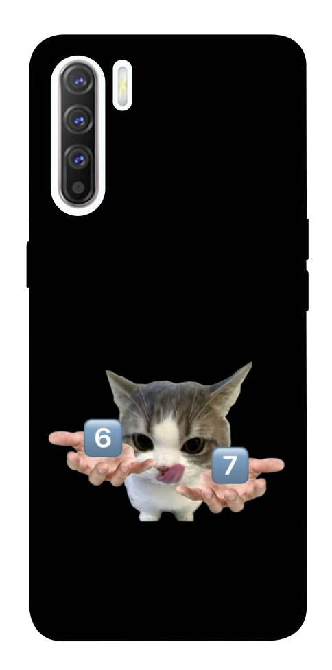 Чехол Six Seven cat для Oppo Reno 3