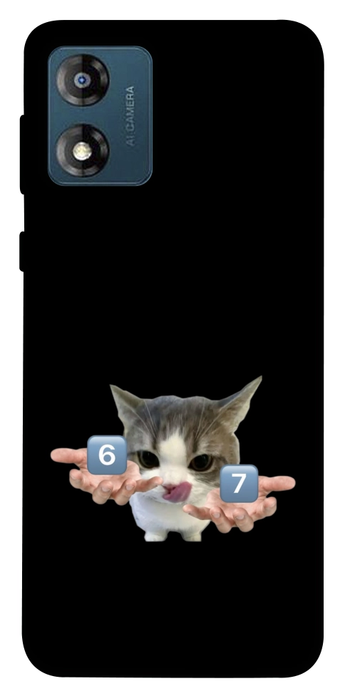 Чохол Six Seven cat для Motorola Moto E13