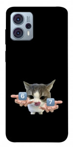Чохол Six Seven cat для Motorola Moto G23