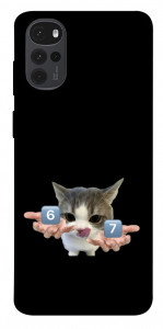 Чехол Six Seven cat для Motorola Moto G22