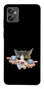 Чохол Six Seven cat для Motorola Moto G32