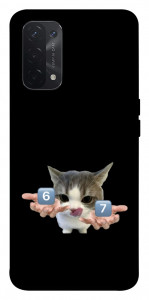 Чохол Six Seven cat для Oppo A74 5G