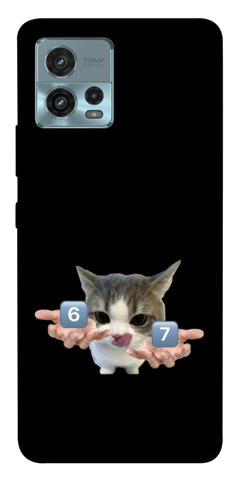 Чохол Six Seven cat для Motorola Moto G72