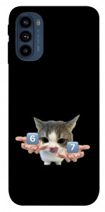Чохол Six Seven cat для Motorola Moto G41