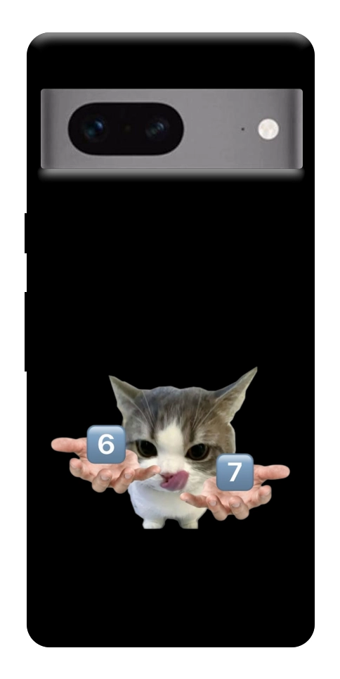 Чехол Six Seven cat для Google Pixel 7