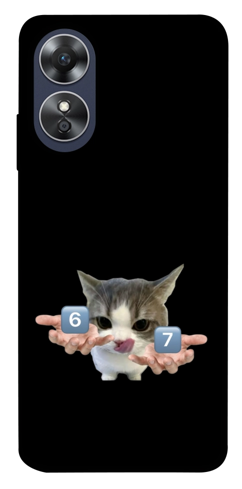 Чохол Six Seven cat для Oppo A17