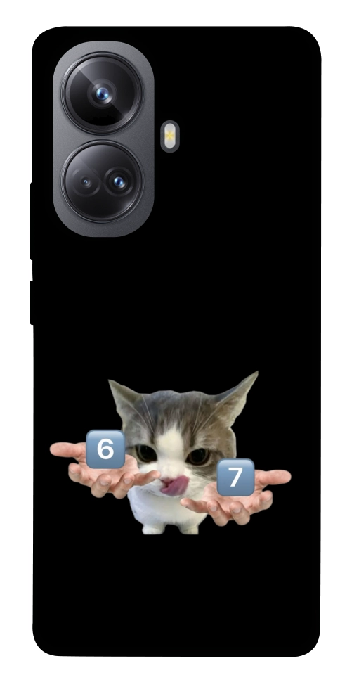Чехол Six Seven cat для Realme 10 Pro+