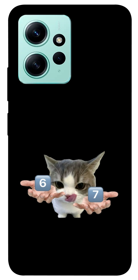 Чехол Six Seven cat для Xiaomi Redmi Note 12 4G