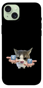 Чехол Six Seven cat для iPhone 15 Plus