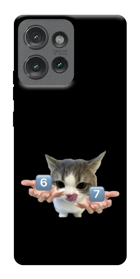 Чехол Six Seven cat для Motorola Edge 50