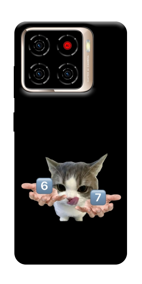 Чехол Six Seven cat для ZTE Blade A56