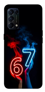 Чехол Hands Six Seven для Oppo Reno 5 4G