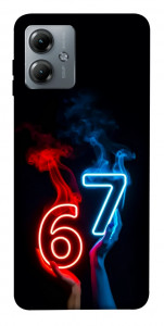 Чехол Hands Six Seven для Motorola Moto G14