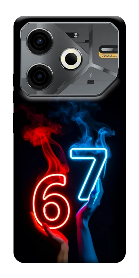 Чехол Hands Six Seven для TECNO Pova 6 Neo (LI6)