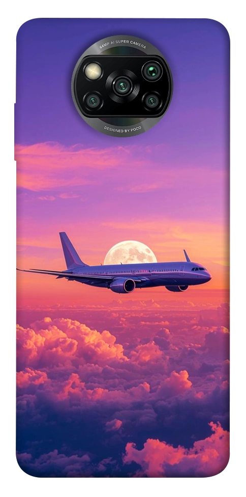 Чехол Airplane magic для Xiaomi Poco X3 NFC