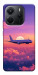 Чехол Airplane magic для Xiaomi Redmi Note 14 4G (Europe version)