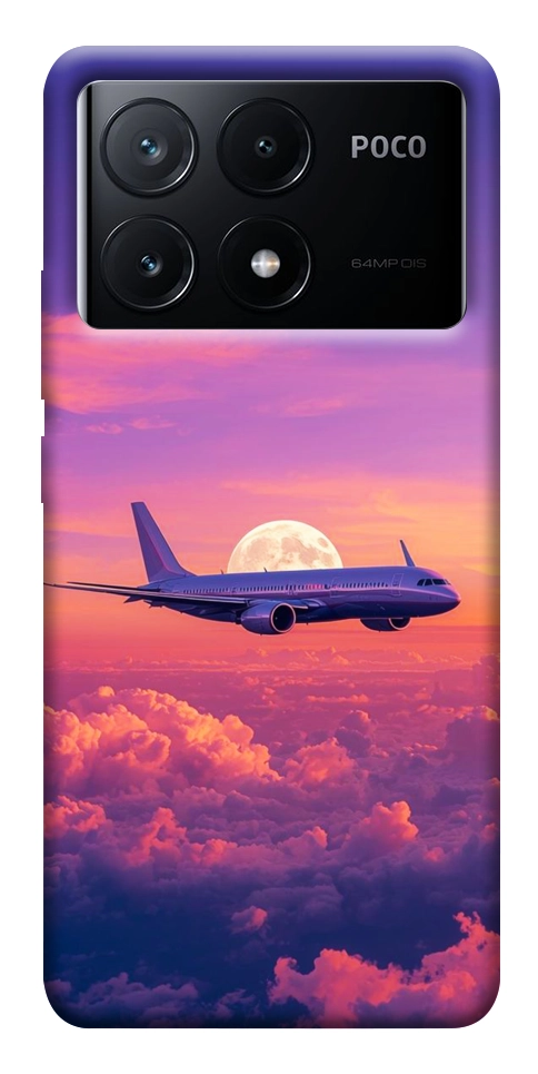 Чехол Airplane magic для Xiaomi Poco X6 Pro