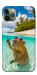 Чехол Сapybara vacation для iPhone 11 Pro