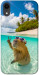 Чехол Сapybara vacation для iPhone XR