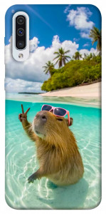 Чохол Сapybara vacation для Samsung Galaxy A50 (A505F)