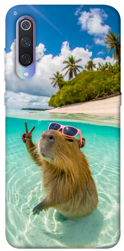 Чохол Сapybara vacation для Xiaomi Mi 9