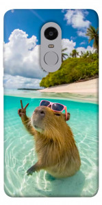 Чехол Сapybara vacation для Xiaomi Redmi Note 4 (Snapdragon)