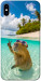 Чохол Сapybara vacation для iPhone XS
